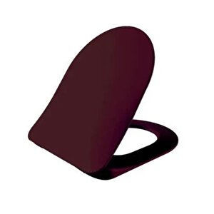 Duck Duroplast Yavaş Kapanan Klozet Kapağı Berry Mat