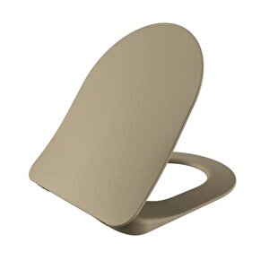 Duck Duroplast Yavaş Kapanan Klozet Kapağı Cappucino Mat