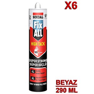Fix All High Tack 290 Ml Beyaz (6 Adet)