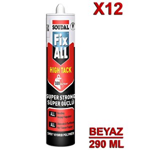 Fix All High Tack 290 Ml Beyaz (12 Adet)