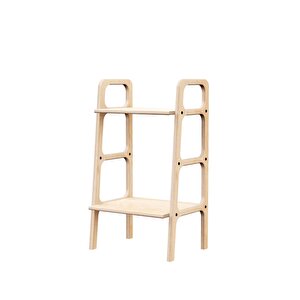 Foresta Ahşap Kitaplık, Natural Renk 50 X 40, Cpt4659-50 50x40 cm