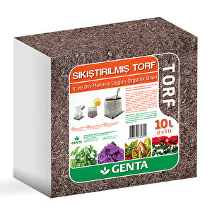Sıkıştırılmış Torf Cocopeat 10 Lt