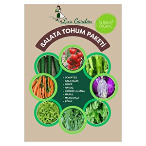 Salata Tohum Paketi 1500 Sebze Tohumu