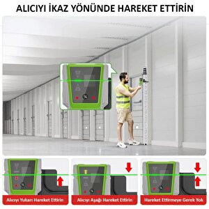 Kbl8rg 60m Lazer Hizalama Dedektörü