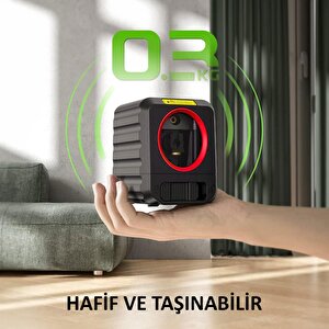 Kobb Kbl90g 30 Metre Profesyonel Yatay Ve Dikey Otomatik Hizalamalı Yeşil Çapraz Çizgi Lazer Distomat