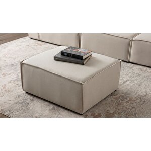 Mira Relax 4 Modül Köşe Koltuk ( Kırık Beyaz ) Keten