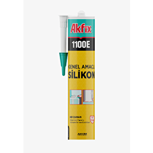 Akfi̇x 1100e Genel Amaçli Si̇li̇kon ( 2adet )
