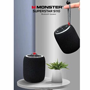 Monster Superstar S110 Taşınabilir Kablosuz Hoparlör 10w
