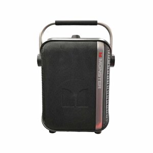 Monster Traveler 1 Mikrofonlu Yüksek Güçlü Bluetooth Hoparlör 200w