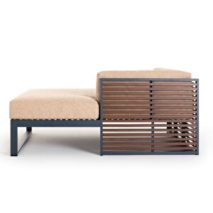 Naginta Özel Tasarım Divan Dekoratif Bahçe Mobilyası Şezlong Daybed