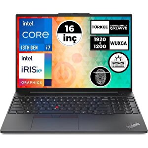 Lenovo Thinkpad E16 Gen 1 Intel Core I7-1355u 24gb 512gb Ssd 16" Wuxga Windows 11 Pro Taşınabilir Bilgisayar 21jn0007tx 014