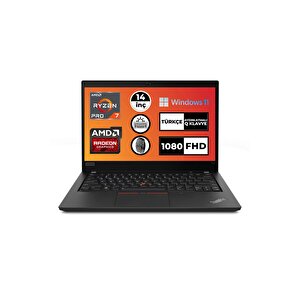 Lenovo T14 G2 Amd Ryzen 7 Pro 5850u 32gb 2tb Ssd 14" W11p Taşınabilir Bilgisayar 20xls3futx028