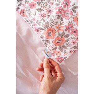 Pembe Bahar Çift Kişilik Nevresim Takımı