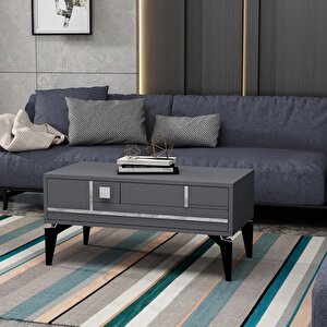 Madera Orta Sehpa Antrasit-Gümüş Antrasit Gümüş