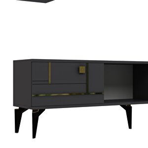 Madera 150 Cm Tv Üni̇tesi̇ Takimi Beyaz-Gümüş