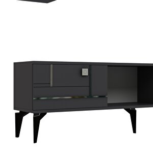 Madera 150 Cm Tv Üni̇tesi̇ Takimi Antrasit-Gümüş