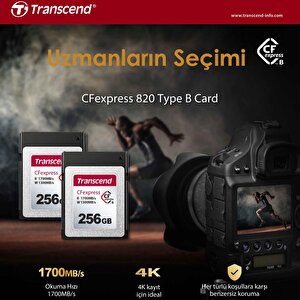 Transcend Ts256gcfe820 256gb Cfexpress Hafıza Kartı