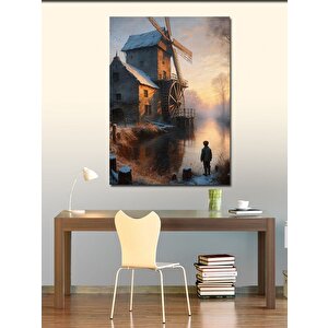 Kanvas Tablo Yel Değirmeni 70x100 cm