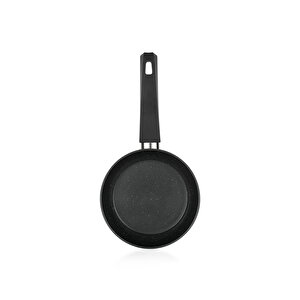 Black Stone 3 Lü Tava + Sahan Seti-siyah