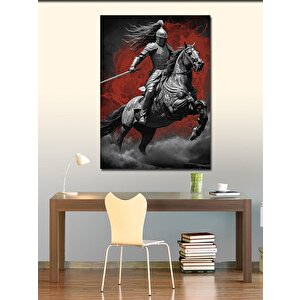 Kanvas Tablo Atlı Şövalye  70x100 cm
