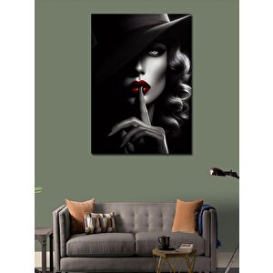 Kanvas Tablo Sus Yapan Kadın 70x100 cm