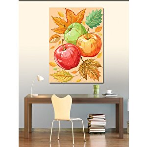 Kanvas Tablo Elmalar Mutfak Temalı 70x100 cm