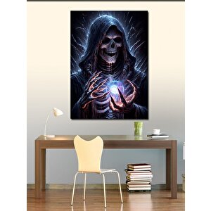 Kanvas Tablo Büyücü İskelet 70x100 cm