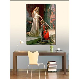 Kanvas Tablo Şövalye Töreni 100x140 cm