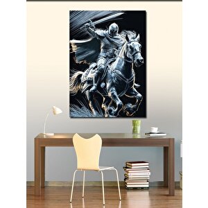 Kanvas Tablo Kara Şövalye 50x70 cm