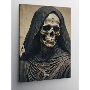 Kanvas Tablo Büyücü İskelet 50x70 cm