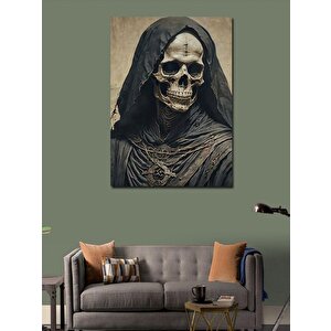 Kanvas Tablo Büyücü İskelet 70x100 cm
