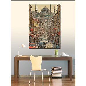 Kanvas Tablo İstanbul Temalı 50x70 cm