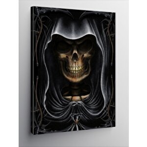 Kanvas Tablo Azrail İskelet 70x100 cm