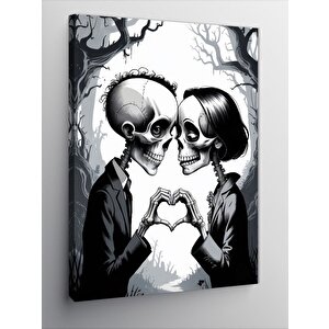 Kanvas Tablo İskelet Çift 70x100 cm