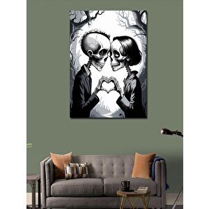 Kanvas Tablo İskelet Çift 70x100 cm
