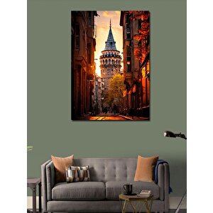 Kanvas Tablo İstanbul Galata Kulesi 100x140 cm