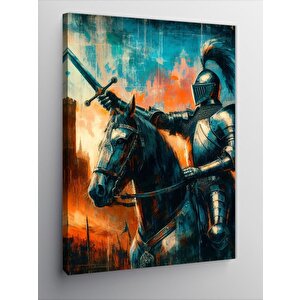 Kanvas Tablo Şövalye 70x100 cm