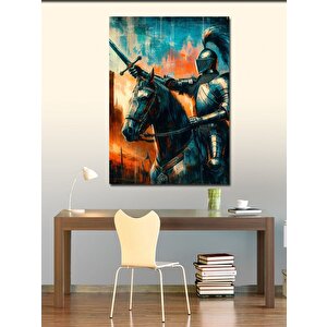 Kanvas Tablo Şövalye 70x100 cm