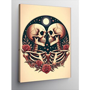 Kanvas Tablo İskelet Çift 70x100 cm