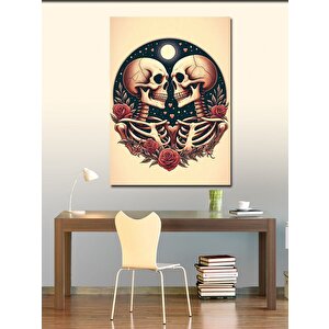 Kanvas Tablo İskelet Çift 70x100 cm