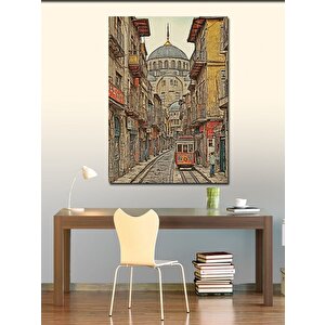 Kanvas Tablo İstanbul Temalı 70x100 cm