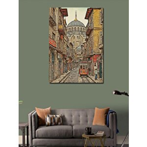 Kanvas Tablo İstanbul Temalı 70x100 cm