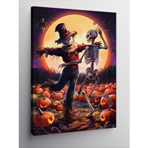 Kanvas Tablo Korkuluk Ve İskelet 70x100 cm