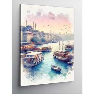 Kanvas Tablo İstanbul Temalı 50x70 cm