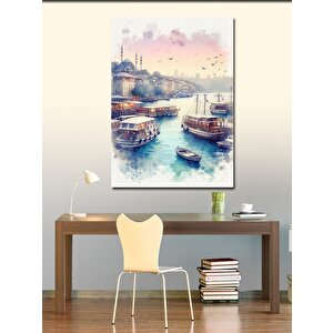 Kanvas Tablo İstanbul Temalı 50x70 cm
