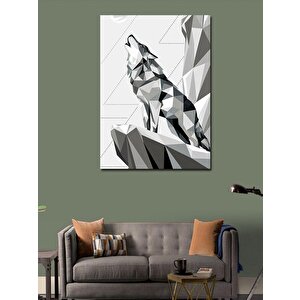 Kanvas Tablo Uluyan Bozkurt 100x140 cm
