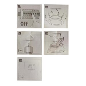 Philips Meson 7-7,5w Led Panel Beyaz 6500k Gömme Spot Lamba 10,5 Cm