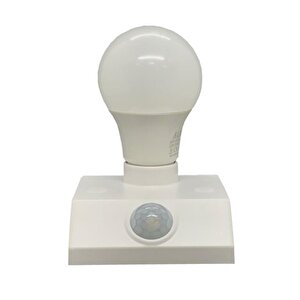 9w (60w) 360 Derece Hareket Sensörlü Lamba Beyaz 6500k E27