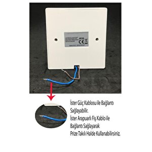 Şahnet 9w (60w) 360 Derece Hareket Sensörlü Lamba Beyaz 6500k E27