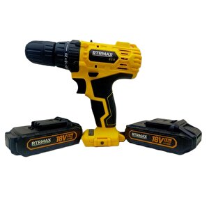 Rtrmax Rtm 350 Şarjlı Matkap Li-on 18 V 2 Akülü